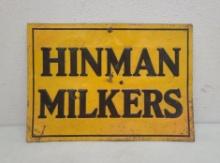 SST Embossed, Hinman Milkers Sign