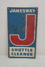 SST JamesWay Shuttle Cleaner Sign