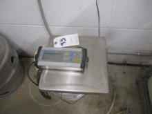 ELECTRONIC SCALE WITH READOUT-155 LB MAXIMUM-NOT TESTED