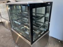 KOOL-IT Rerfrigerated Bakery Case,  with 2 Glass Shelvees, # KBF-48FG -  To Be Picked Up in Fort Lau