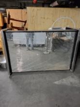 72" Portable Bar with Speed Rail and Ice Bin