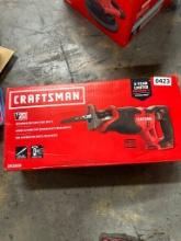 Craftsman 20V Reciprocating Saw Tool Only