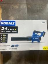 Kobalt Leaf Blower Kit 24V Max Brushless