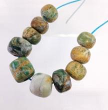 Pre-Columbian Jade Beads