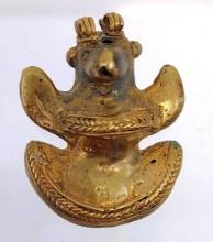 Pre-Columbian Gold Bird Pendant
