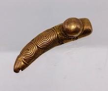 Pre-Columbian Tairona Gold Claw Pendant