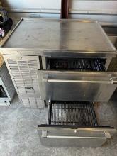 PERLICK Model BBS-36C Stainless Steel 36" Refrigerated Cabinet / Refrigerated Work Top