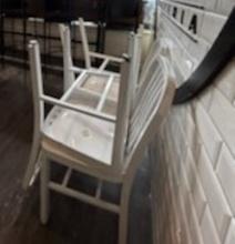 White Chairs / Restaurant Style Chairs / Restaurant Seating