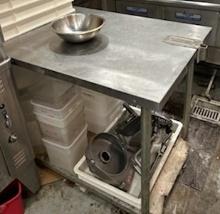 30" by 30" Stainless Steel Table ? Equipment Stand / Work Top Table