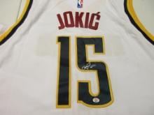 Nikola Jokic of the Denver Nuggets signed autographed basketball jersey PAAS COA 332