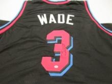 Dwyane Wade of the Miami Heat signed autographed basketball jersey PAAS COA 759