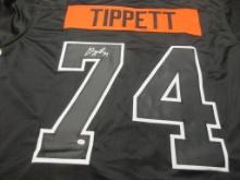 Owen Tippett of the Philadelphia Flyers signed autographed hockey jersey PAAS COA 972