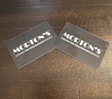 $100 Total Value - Lunch on Me - Morton's