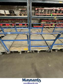 (4) 30"x48" Rolling Carts
