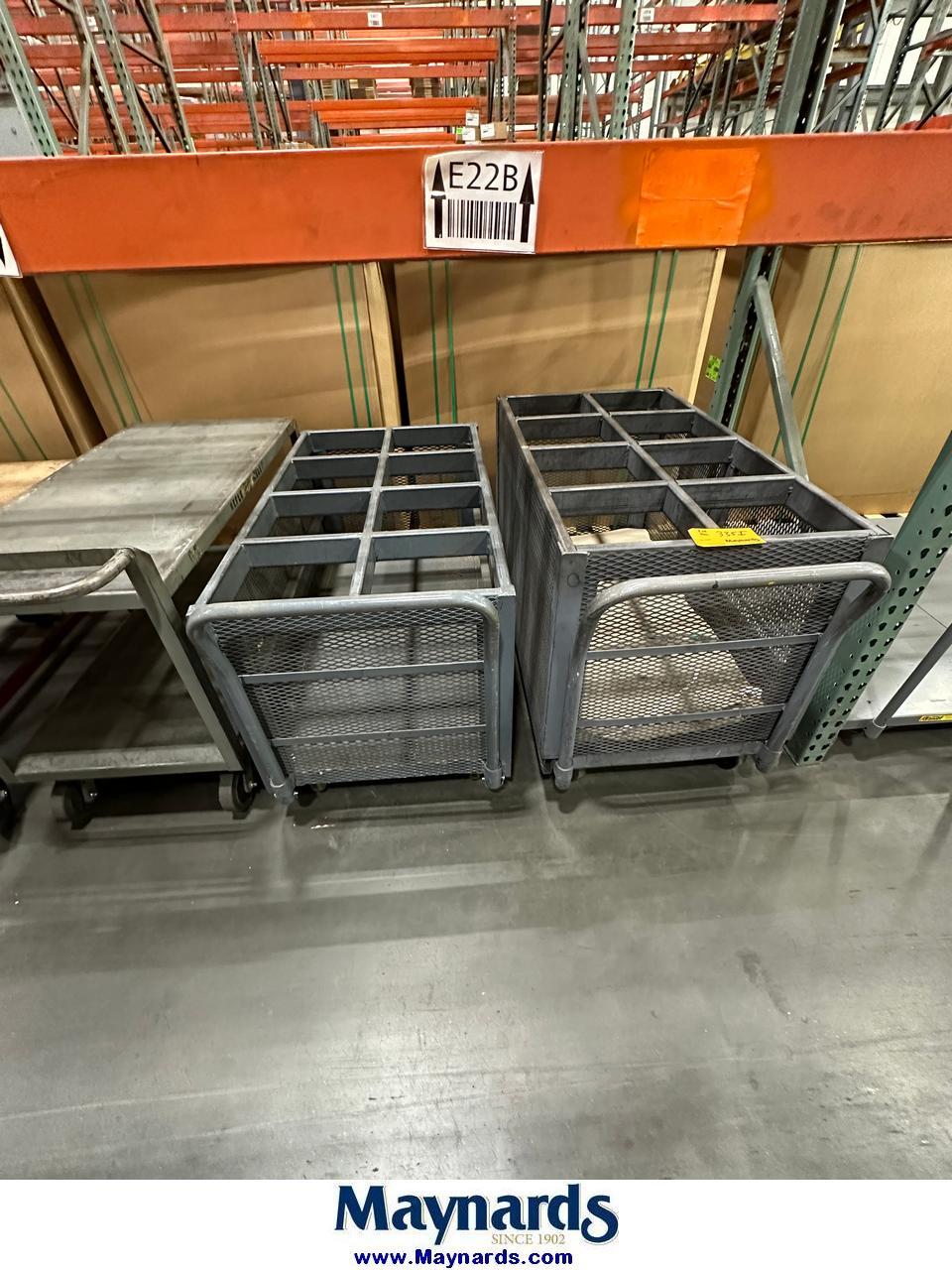 (3) 24"x48" Rolling Carts