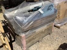 CRATE OF ASST PVC AND MISC HARDWARE