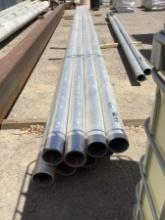 BUNDLE OF ALUMINUM PIPE