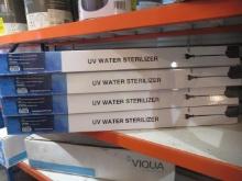 (4) HYDROLOGIC BIG BOY HL35005 8GPM UV WATER STERILIZERS (UNUSED)