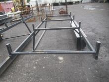 68'' X 145'' METAL TRUCK RACK W/ (2) PROTECH TOOLBOXES