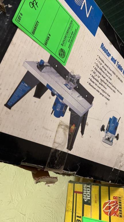 NEW Wilton Router W/ Table Kit (In Box)