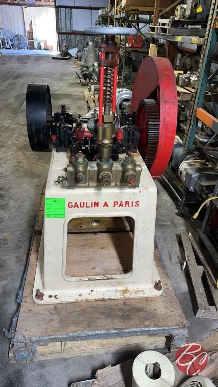 "Gaulin A Paris - Homogenizer with Brass Cylinder"