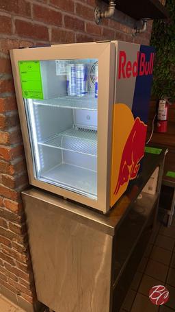 Red Bull Single Glass Door Merchandiser Cooler