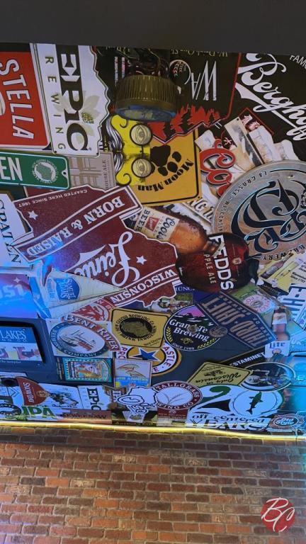 Complete Beer Tin Ceiling (One Money)