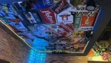 Complete Beer Tin Ceiling (One Money)