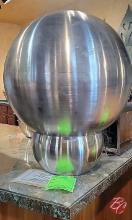 NEW Stainless Steel Sphere W/ Platform 28"