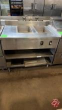 Hatco Stainless Custom Electric 2-Well Steam Table