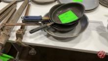 Assorted Lot Of Frying Pans