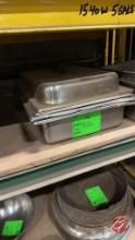 Stainless Steel Full Size Pans W/ (1) Lid