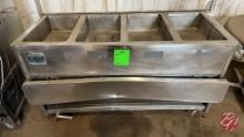 Seco Stainless 4-Well Electric Steam Table 58"