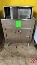 ADS Stainless Back Bar Glass Washer M# ASQ