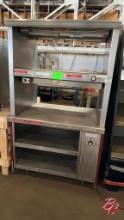 Stainless Steel Pass Through Heated Cabinet 42"
