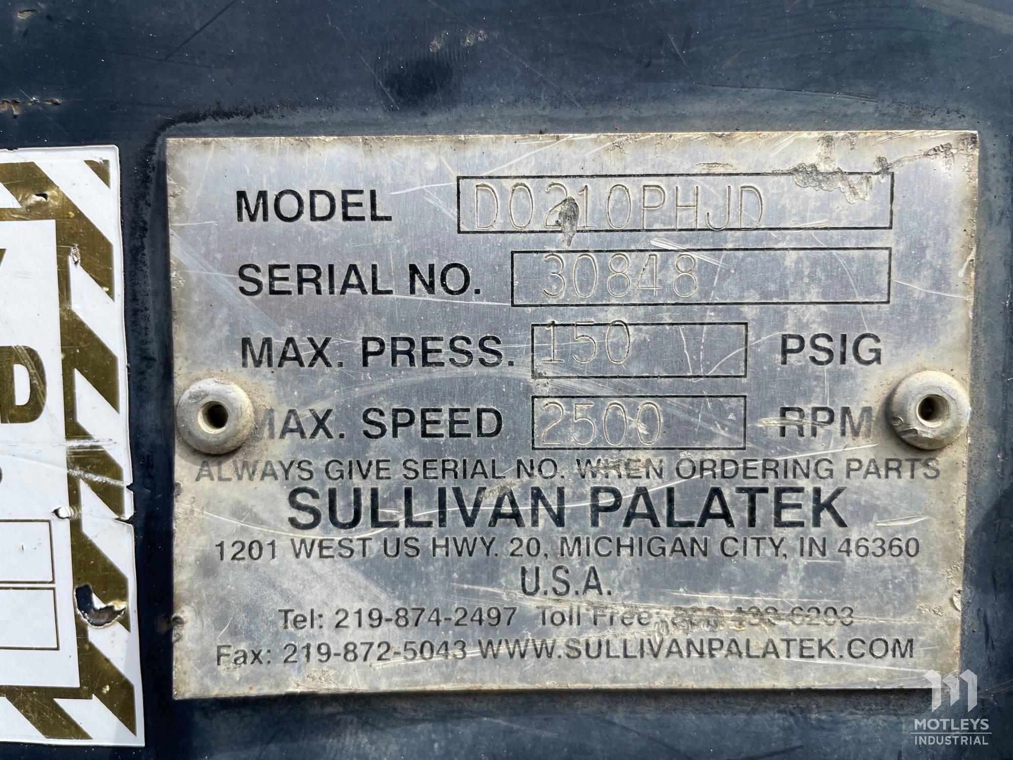 Sullivan D210 H Compressor