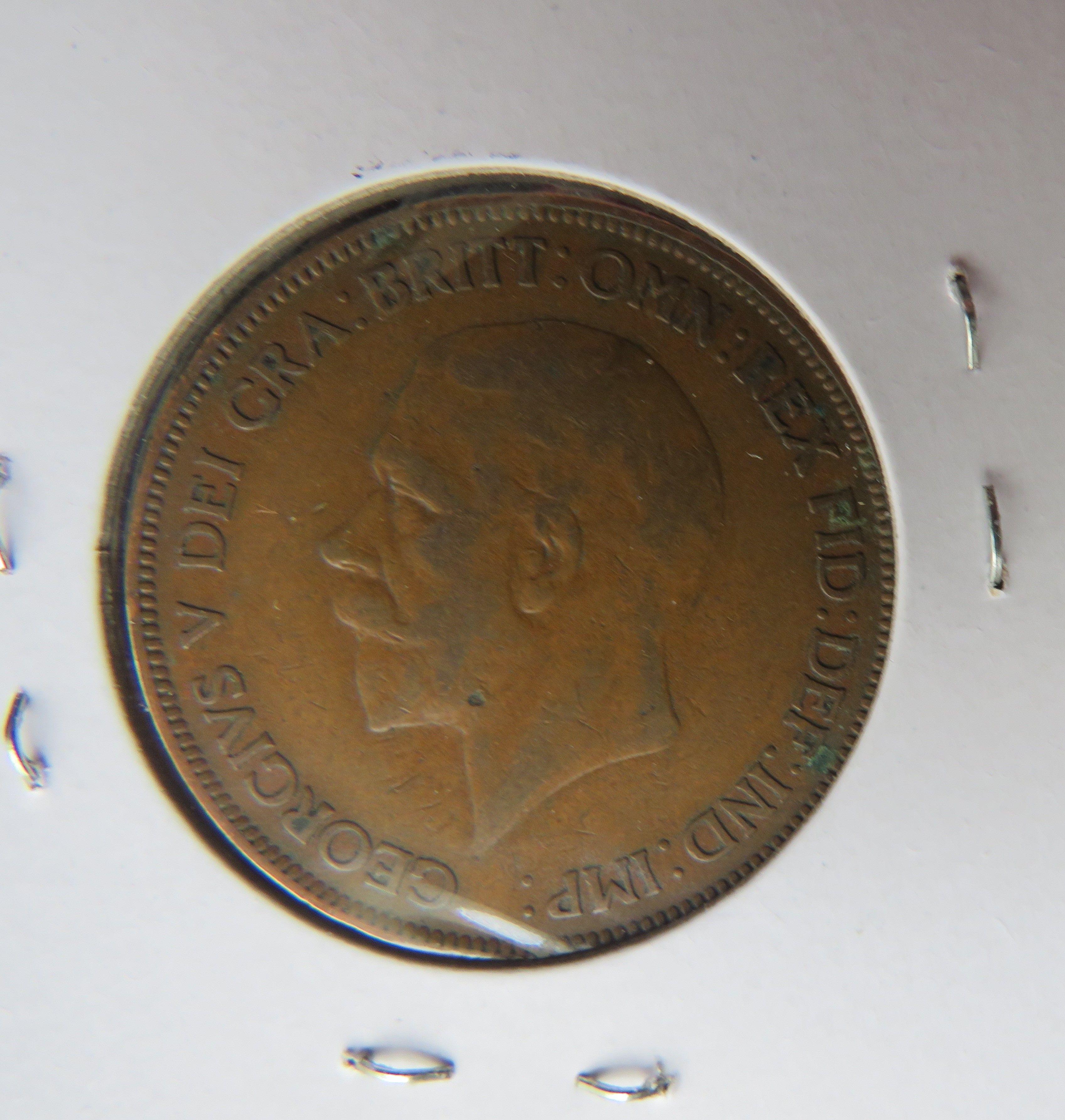 1928- 1 Cent Great Britton