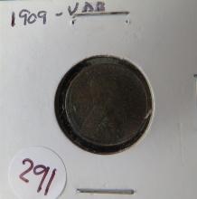 1909- VDB Lincoln Cent