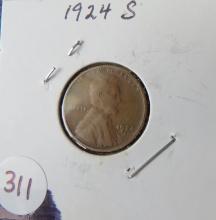 1924- S Lincoln Cent