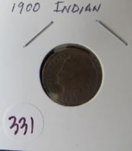 1900- Indian Head Cent