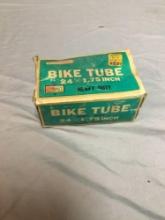 vintage bike tube in box never used