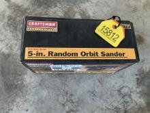New Craftsmen 5" Random Orit Sander