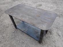 Kit Container 30" x 57" Welding Shop Table with Shelf