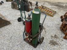 Oxygen/Acetylene Torch With Cart