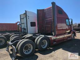 2012 Volvo tandem truck tractor with high sleeper, Cummins 550hp, 13 speed, good tires, very clean,