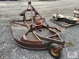 3pt hitch rotary mower, 6ft