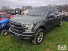 2017 Ford F-150 FX4 4 door pickup, leather, panoramic sunroof, heated and cooled seats, PW, PL, A/C,