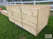 4X Raised bed garden containments