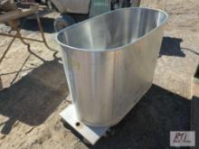 Stainless steel water trough