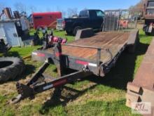 20ft tandem axle trailer, ramp - Bill of Sale Only